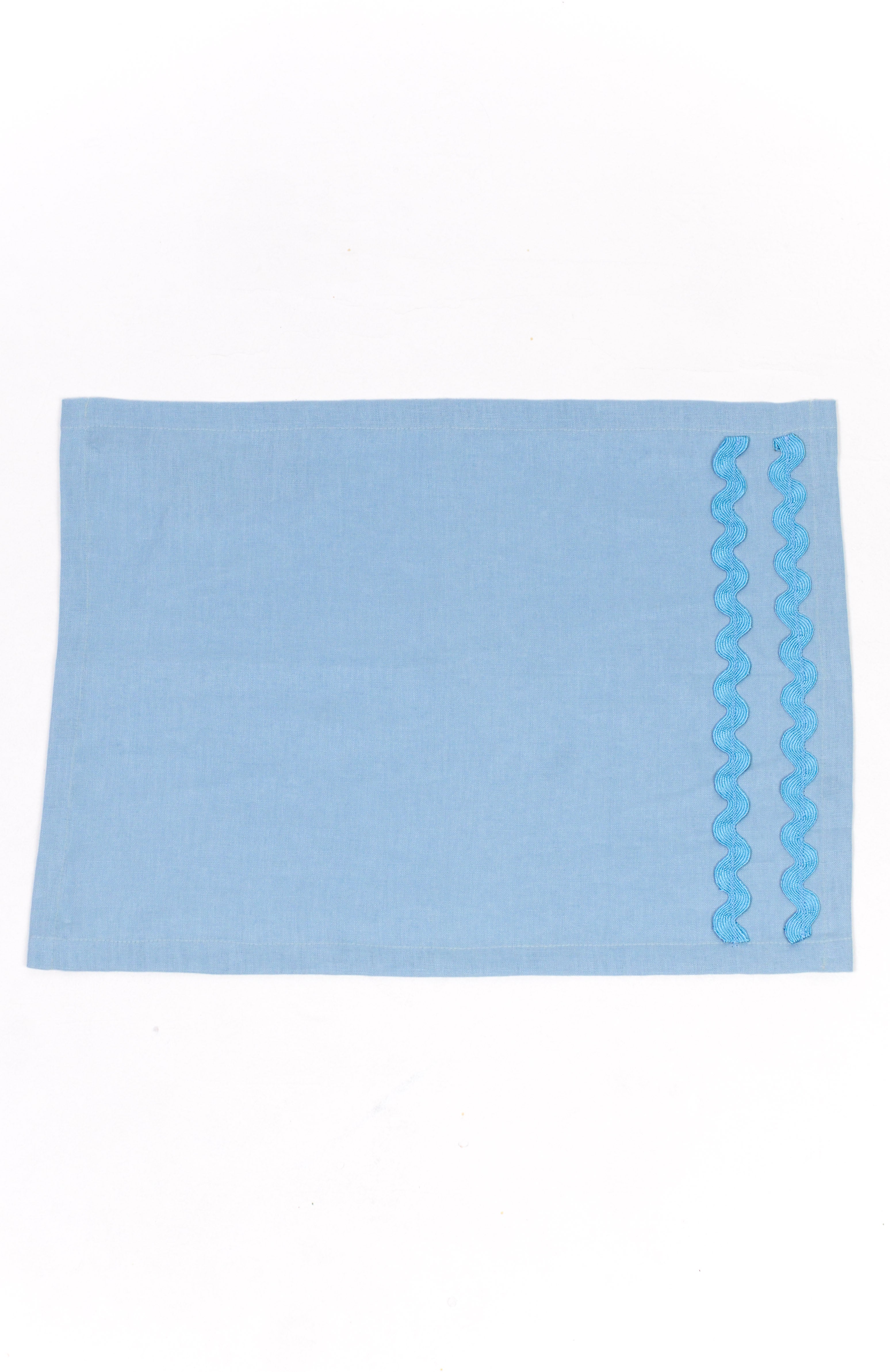 Jogo Americano Linho Sianinha Azul Céu