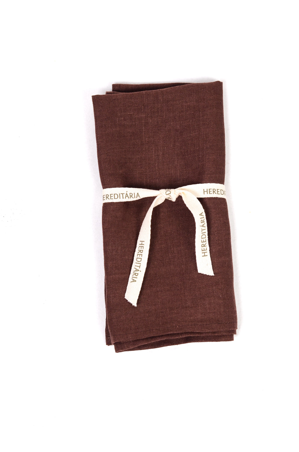 Guardanapo Linho Marrom Café