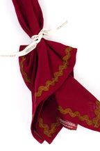 Guardanapo Linho Sianinha Vinho Tinto